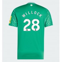 Newcastle United Joe Willock #28 Vonkajší futbalový dres 2025-26 Krátky Rukáv